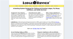 Desktop Screenshot of lodgerunner.com